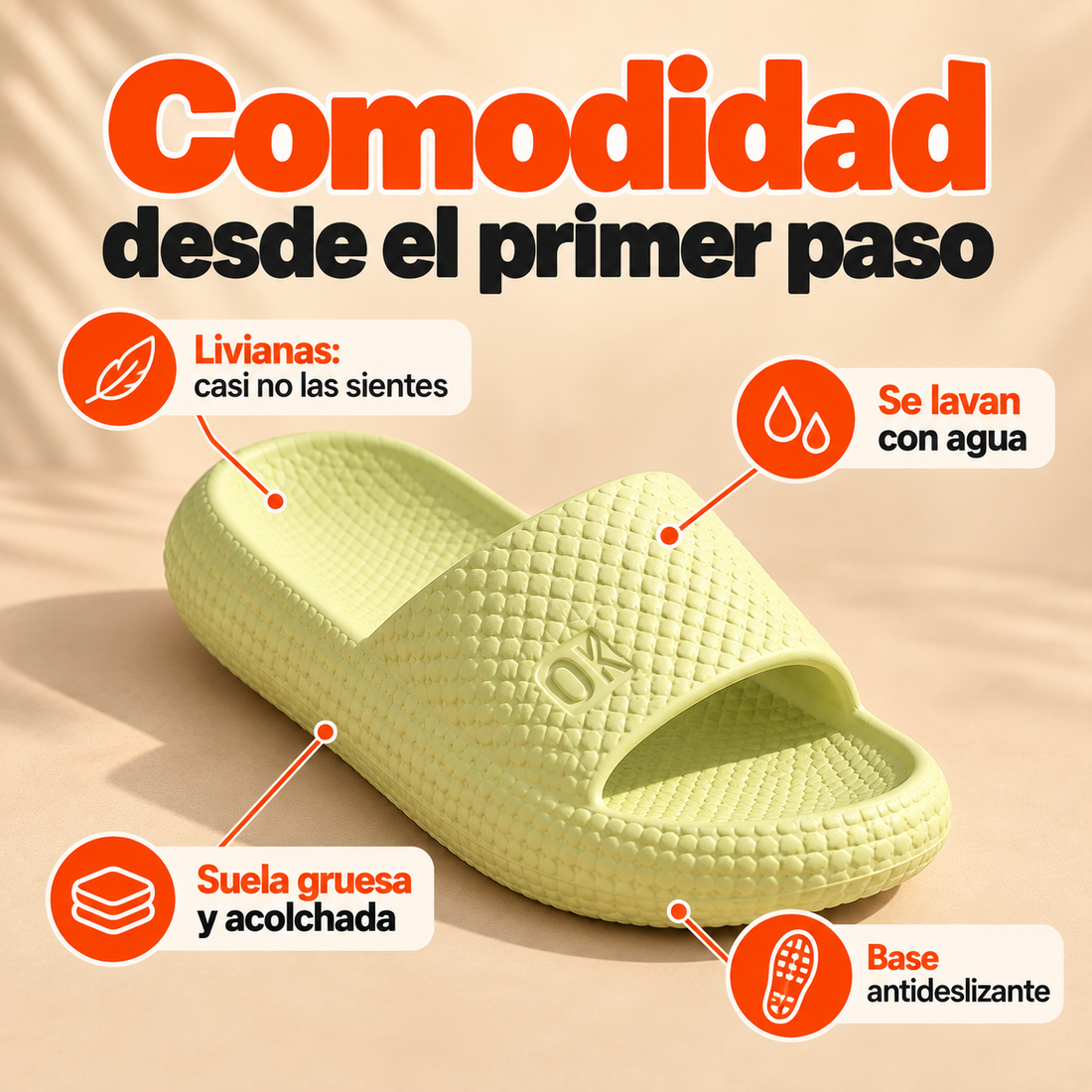 Beneficios de las Sandalias OK